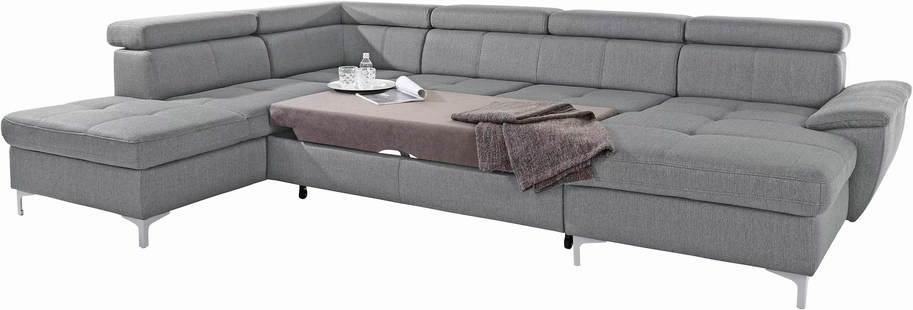 exxpo - sofa fashion Wohnlandschaft Azzano, wahlweise mit Bettfunktion und günstig online kaufen