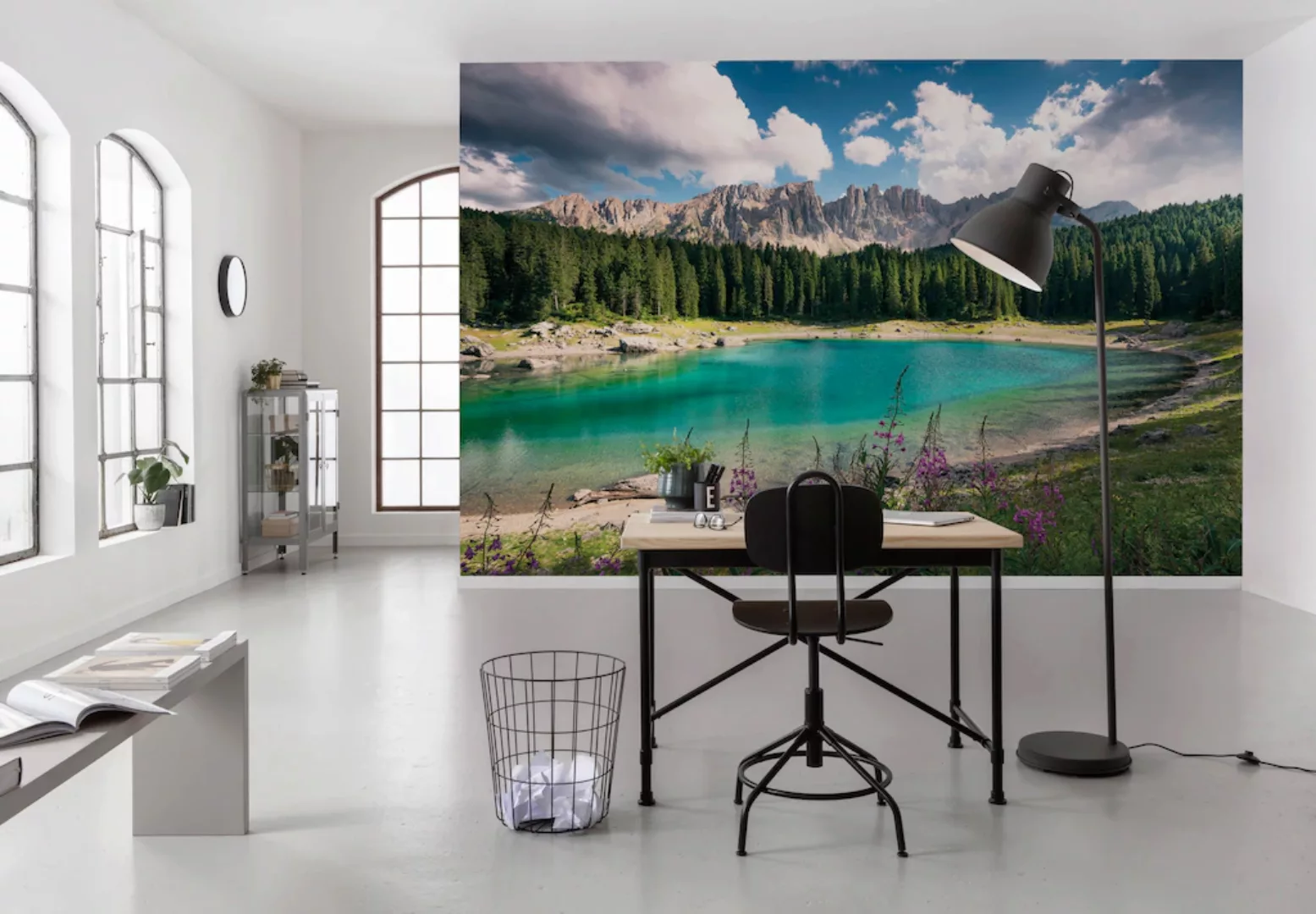 KOMAR Vlies Fototapete - Dolomitenjuwel - Größe 450 x 280 cm mehrfarbig günstig online kaufen