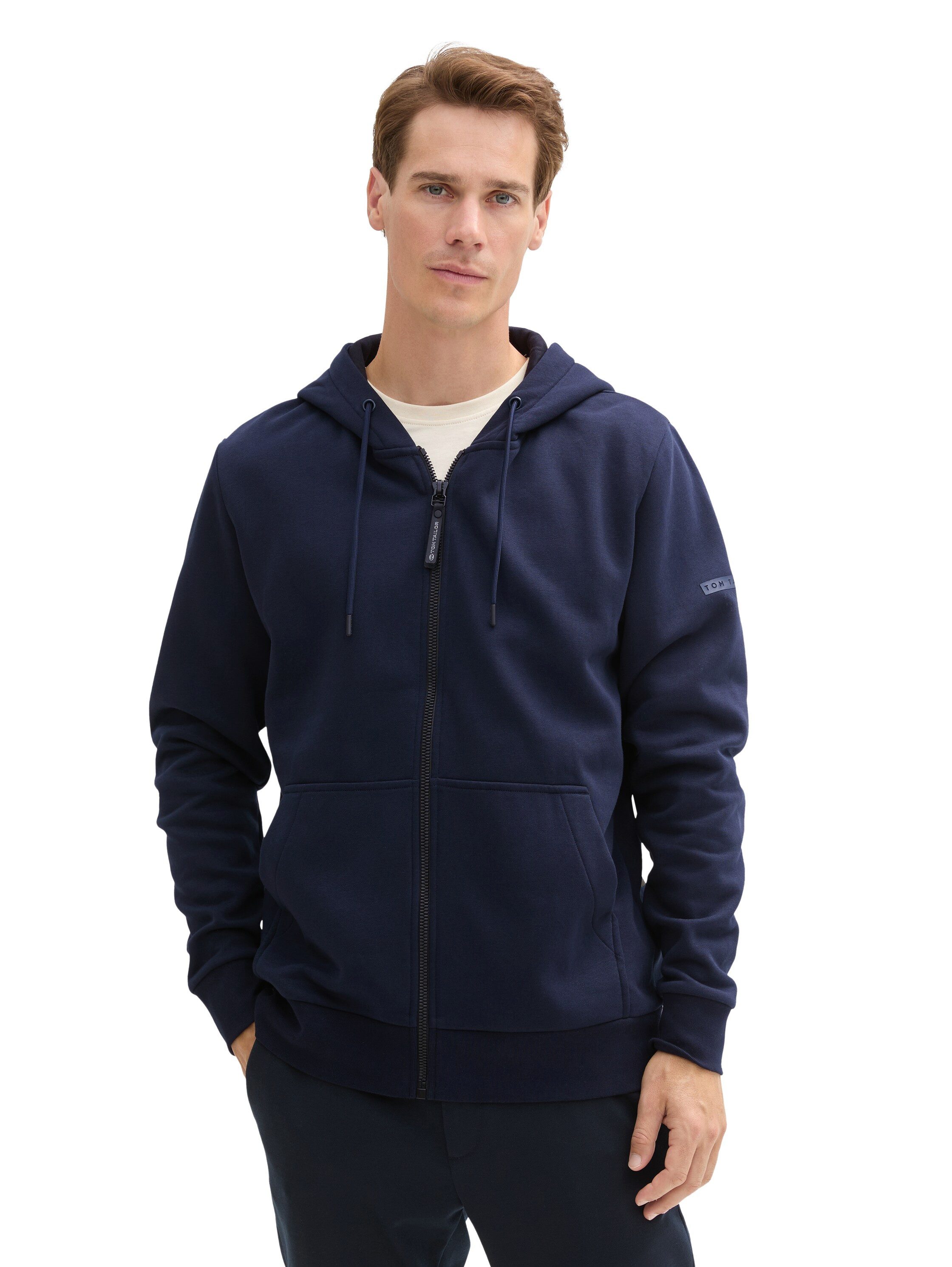 TOM TAILOR Kapuzensweatjacke mit Kapuze günstig online kaufen