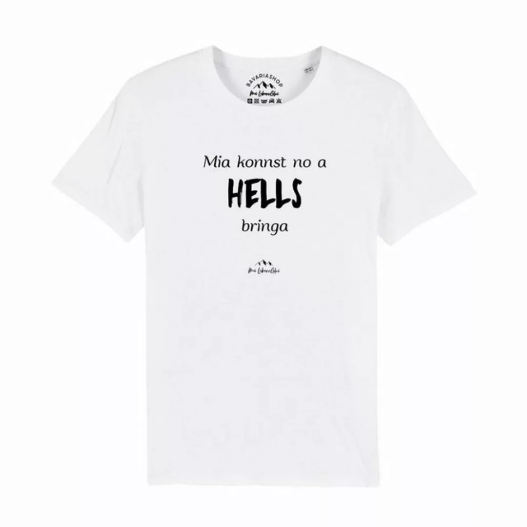 Bavariashop T-Shirt Herren T-Shirt "Mia konnst no a Hells bringa günstig online kaufen