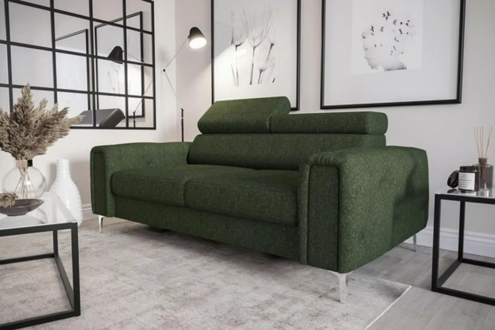 JVmoebel Sofa Designer 2-Sitzer Sofa Couchen Luxus Polster Möbel Sofa Couch günstig online kaufen