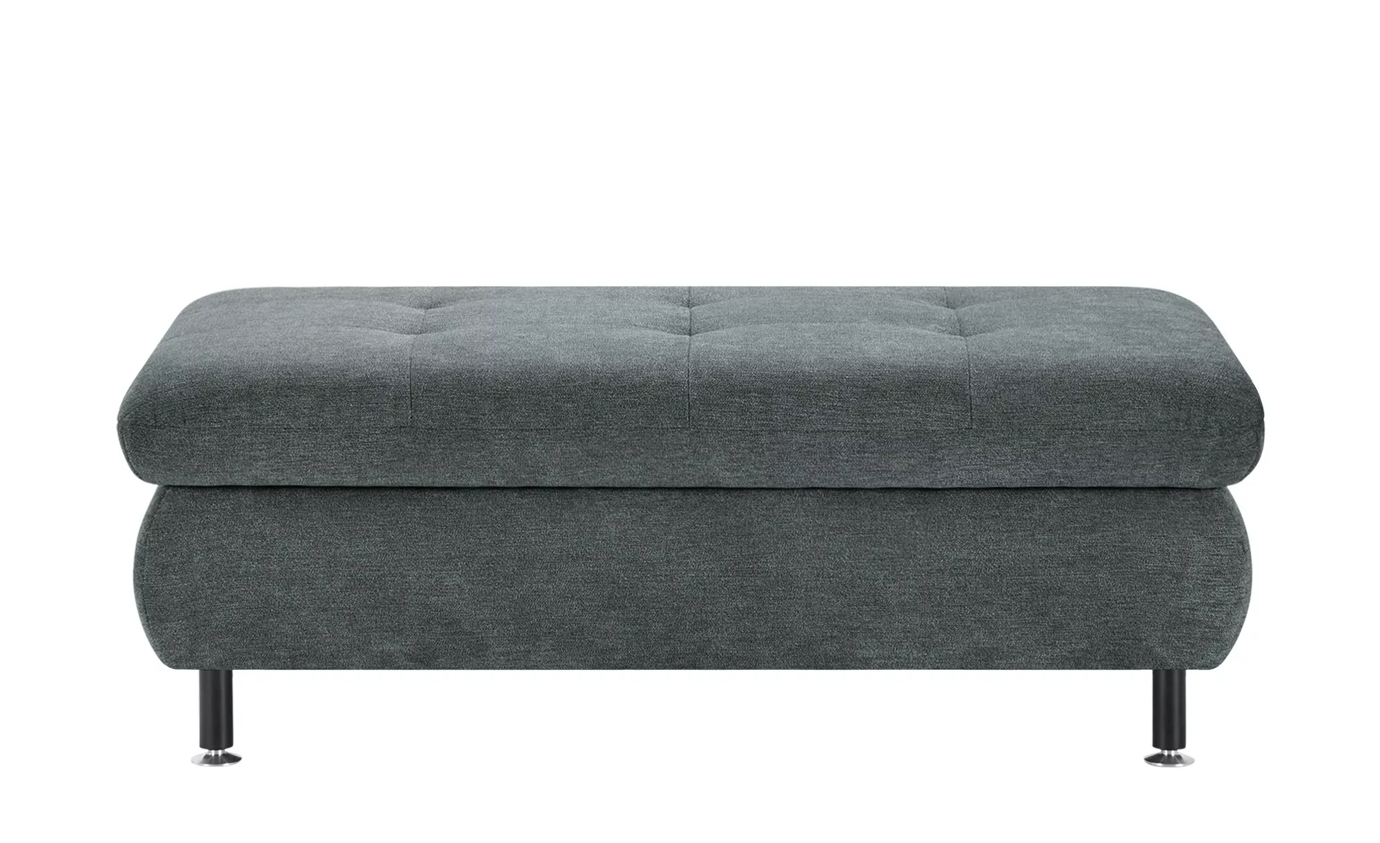 Lounge Collection XXL-Hocker  Sally ¦ blau ¦ Maße (cm): B: 129 H: 47 T: 64 günstig online kaufen