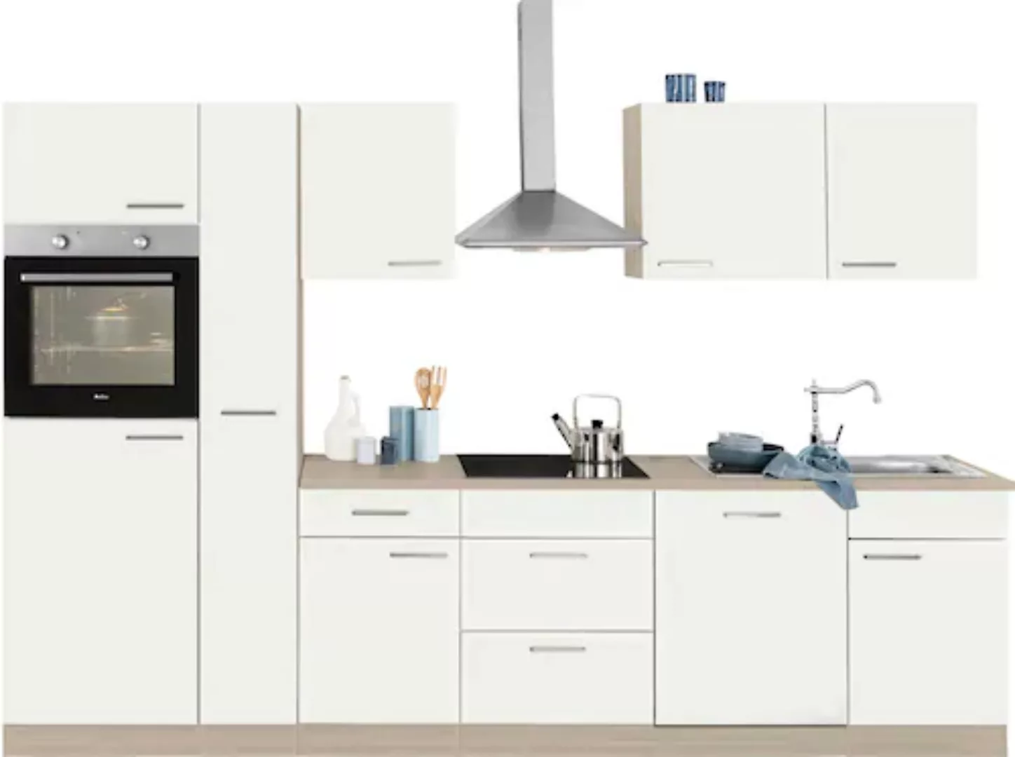 wiho Küchen Küchenzeile »Zell«, ohne E-Geräte, Breite 310 cm günstig online kaufen