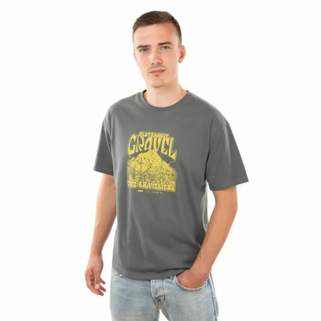 Platzangst T-Shirt Platzangst T-Shirt The Graveliers Grau XL (1-tlg) günstig online kaufen