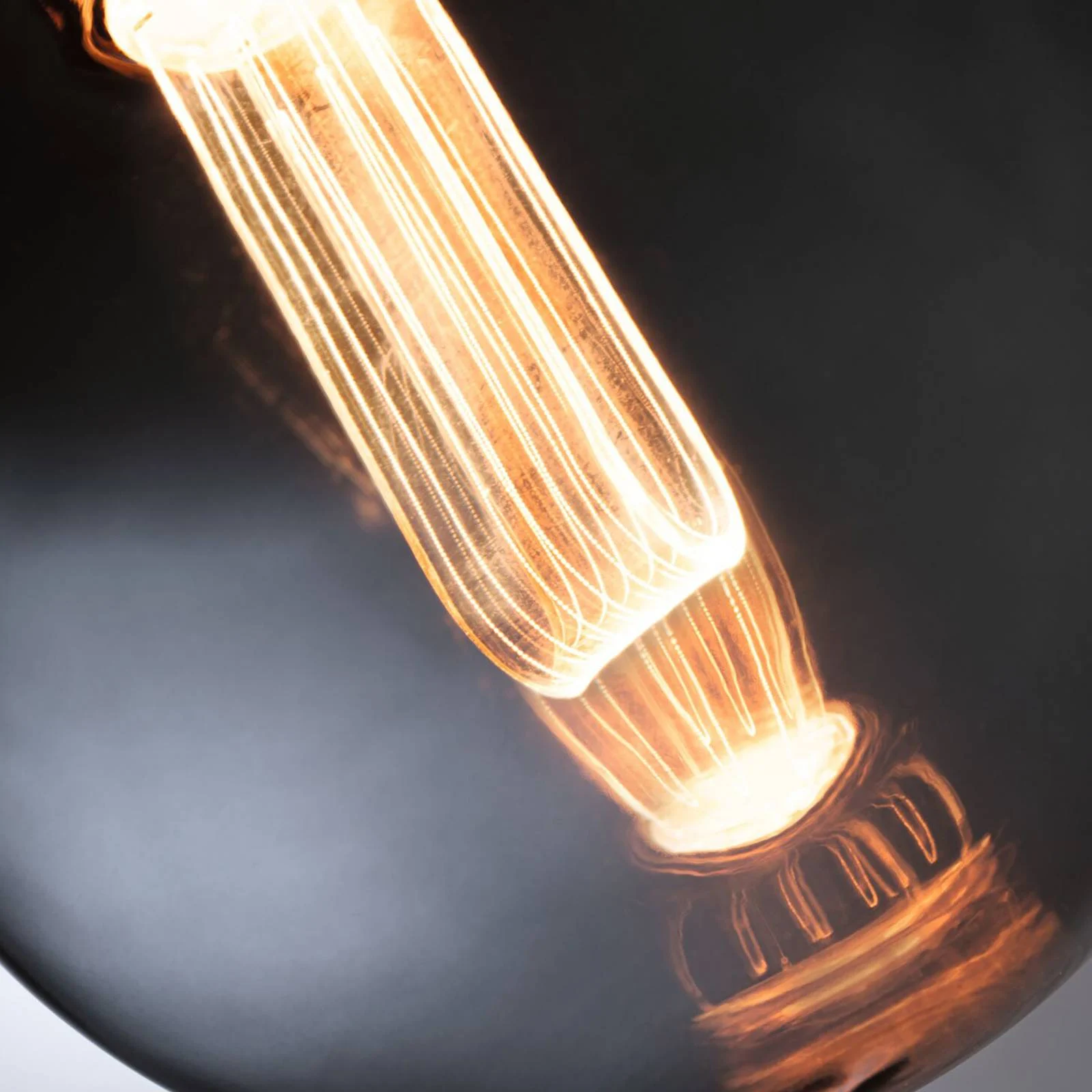 Paulmann LED-Leuchtmittel »G125 Inner Glow Arc 80lm smoke 1800K«, 1 St. günstig online kaufen