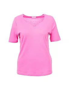 Shirt herzförmigem Ausschnitt Efixelle pink günstig online kaufen