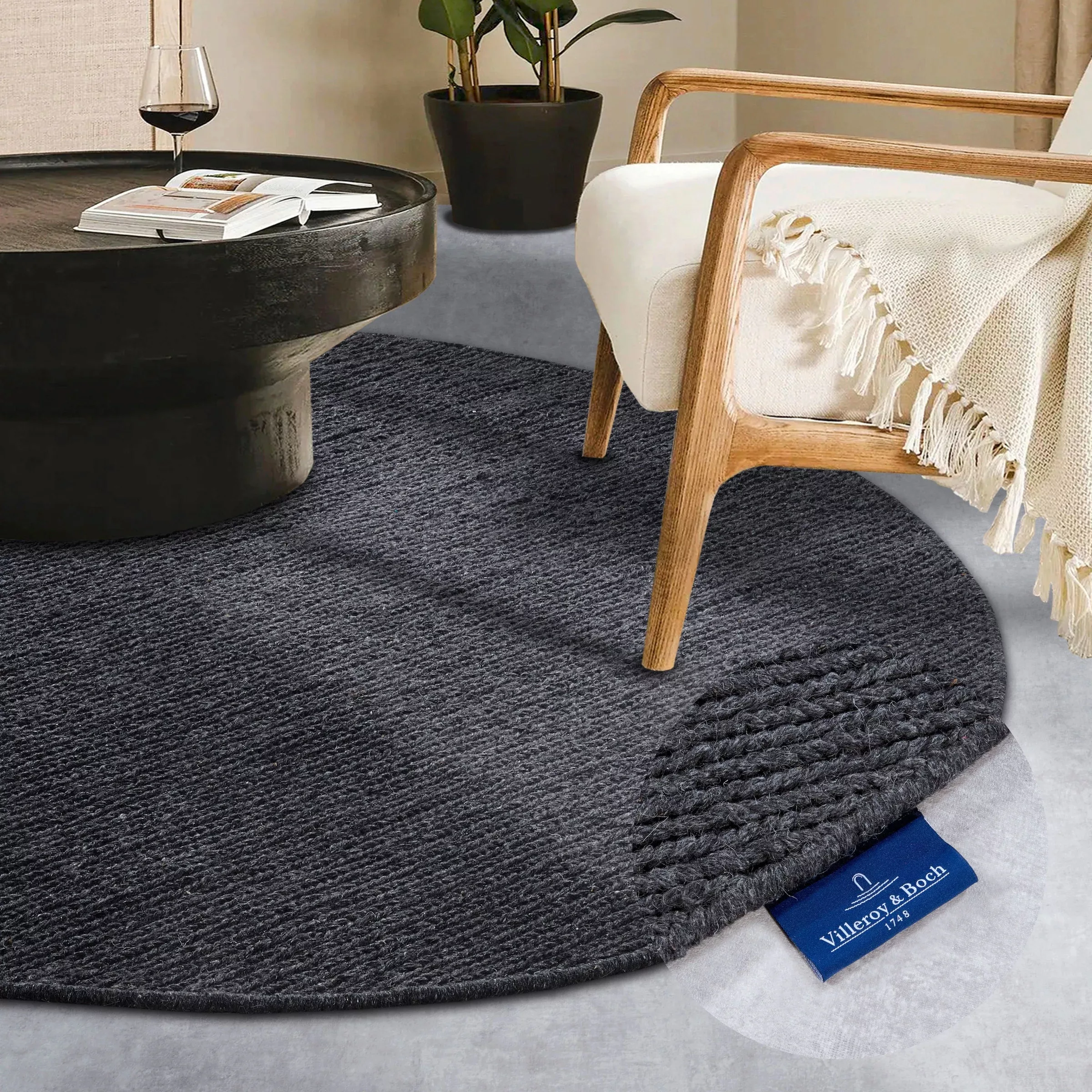 Villeroy & Boch Wollteppich »Francois«, rechteckig, 7 mm Höhe, in rund, ova günstig online kaufen