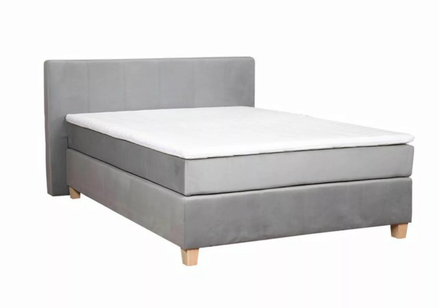 Xlmoebel Bett - Hotel Doppelbett mit Boxspring-Funktion, Komplettset mit To günstig online kaufen