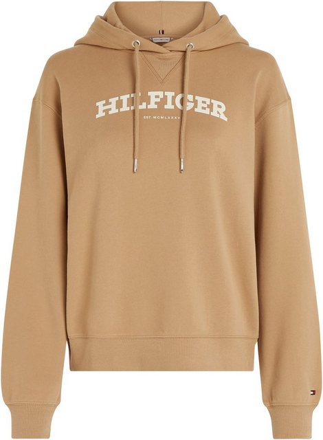 Tommy Hilfiger Hoodie REG MONOTYPE FLOCK HOODIE mit Logoschriftzug günstig online kaufen