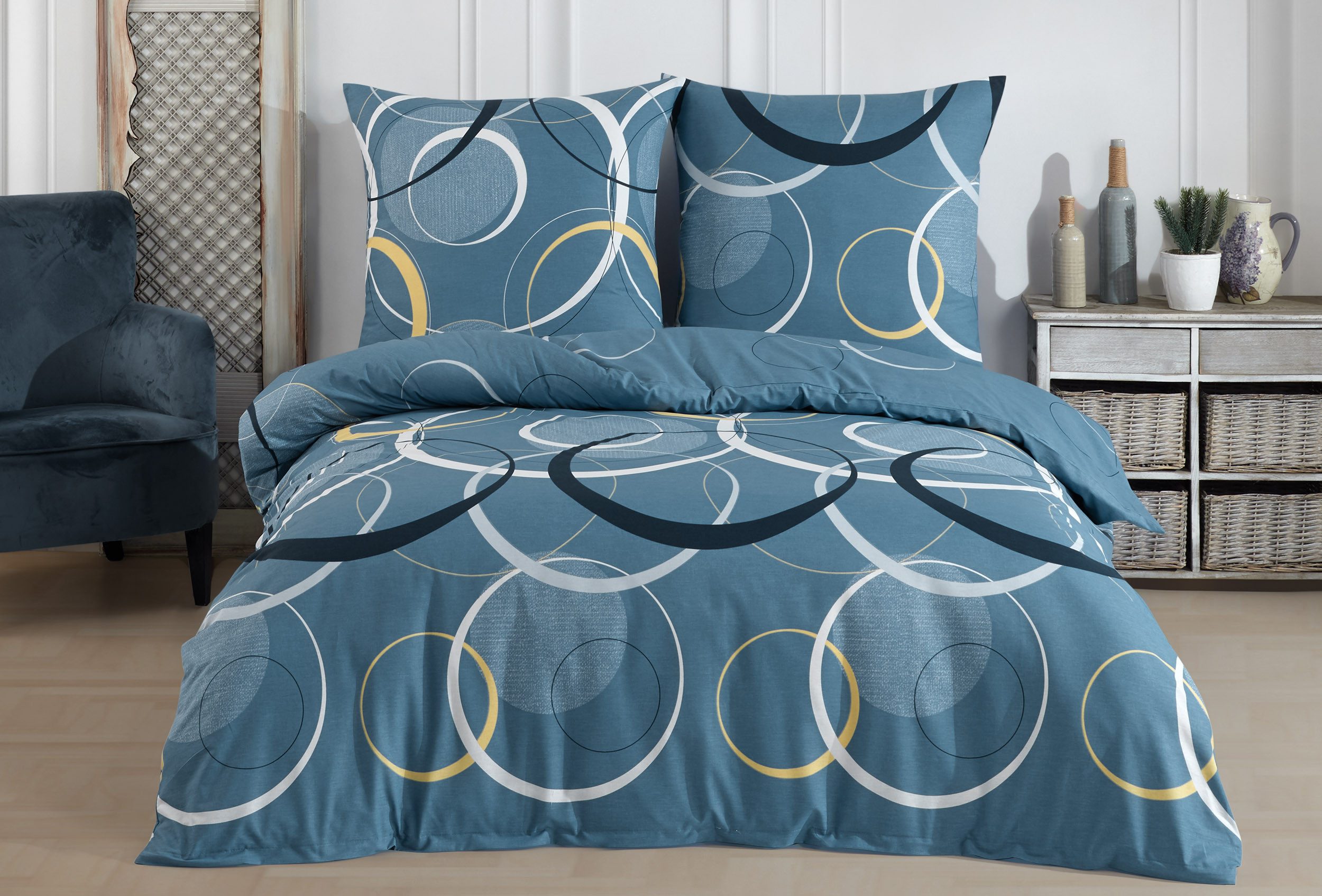 Buymax Bettwäsche Wave, Bettgarnitur, Bettbezug Set, günstig online kaufen