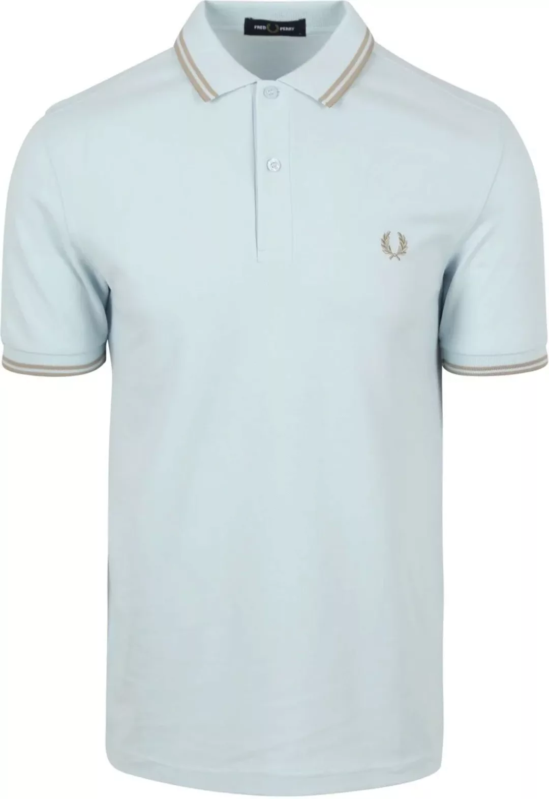 Fred Perry Poloshirt M3600 Hellblau V27 - Größe XXL günstig online kaufen