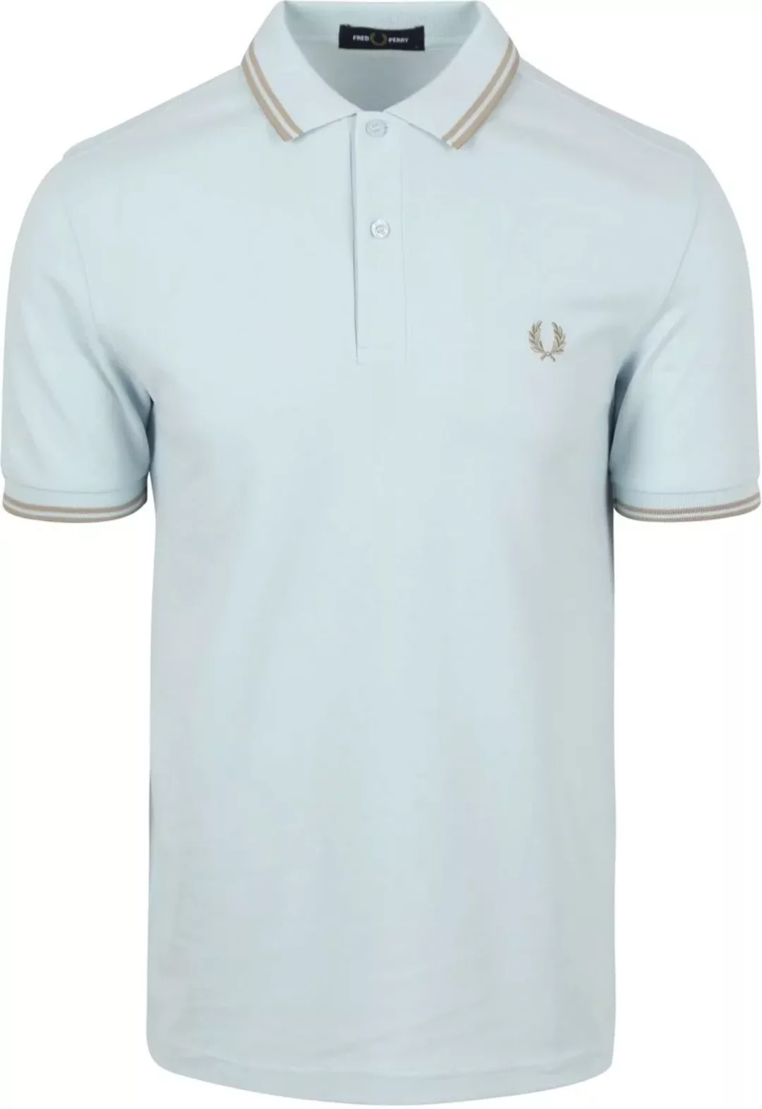 Fred Perry Poloshirt M3600 Hellblau V27 - Größe 3XL günstig online kaufen