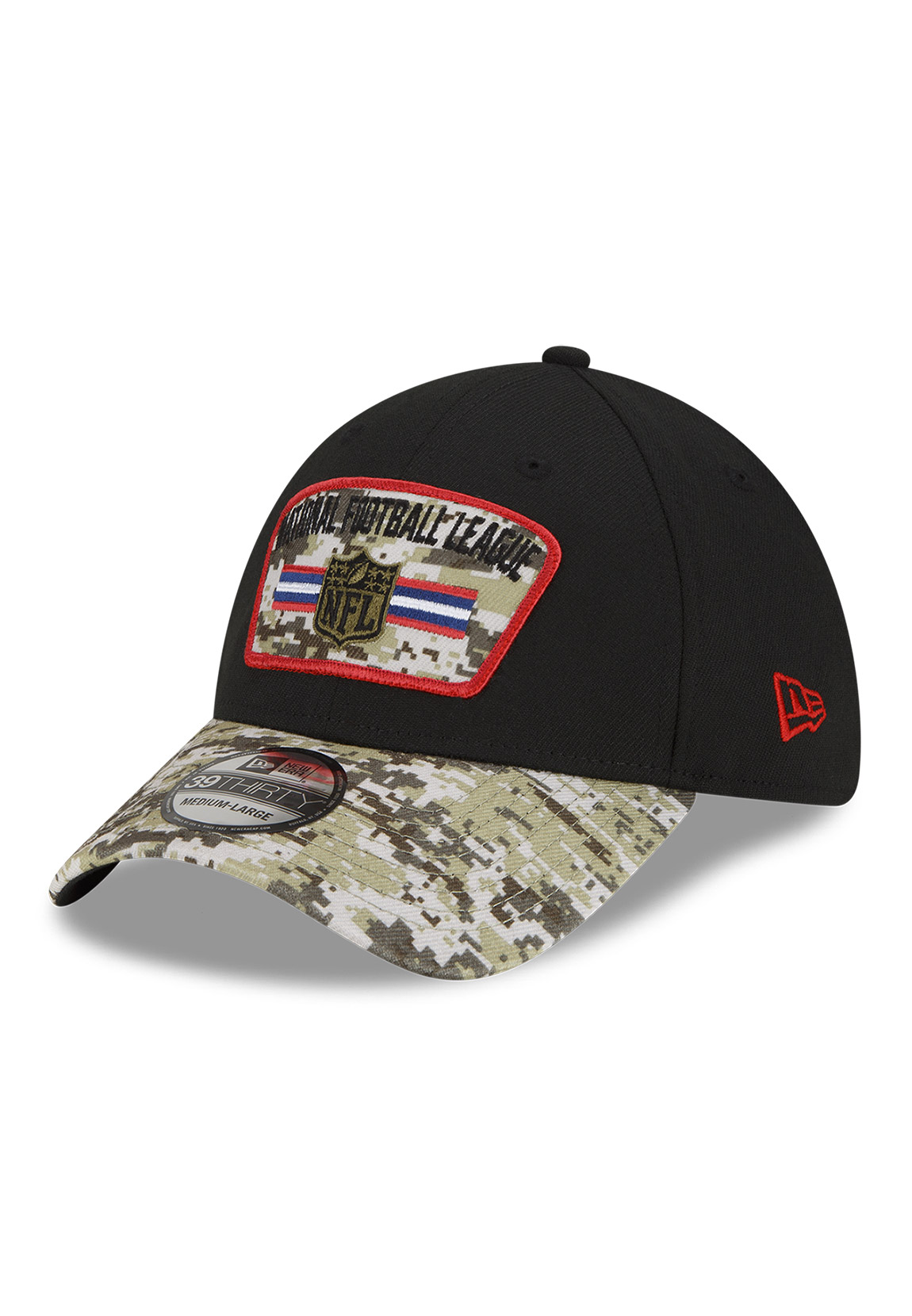 New Era NFL21 Salute to Service 39Thirty Cap NFL LOGO Schwarz Camouflage günstig online kaufen