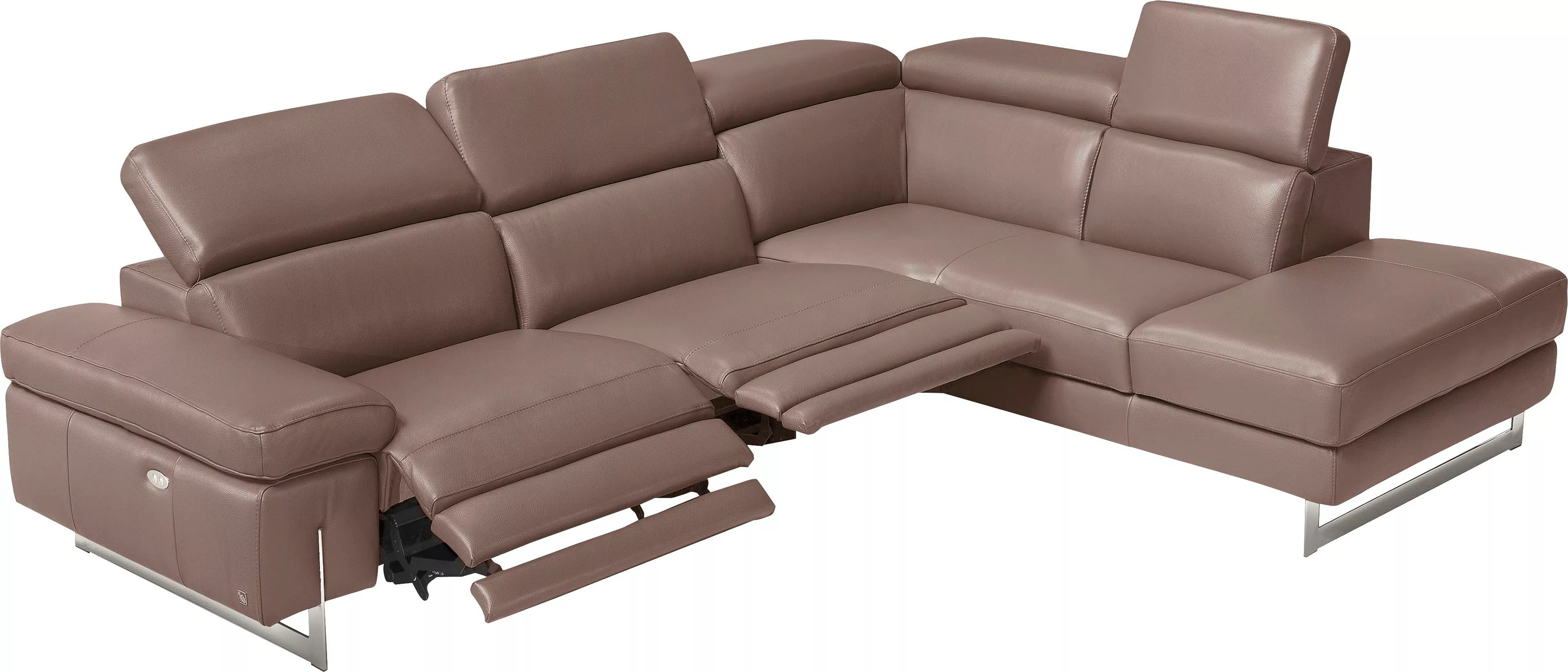 Egoitaliano Ecksofa "Candice, elegant, edel und bequem, erstklassiger Sitzk günstig online kaufen