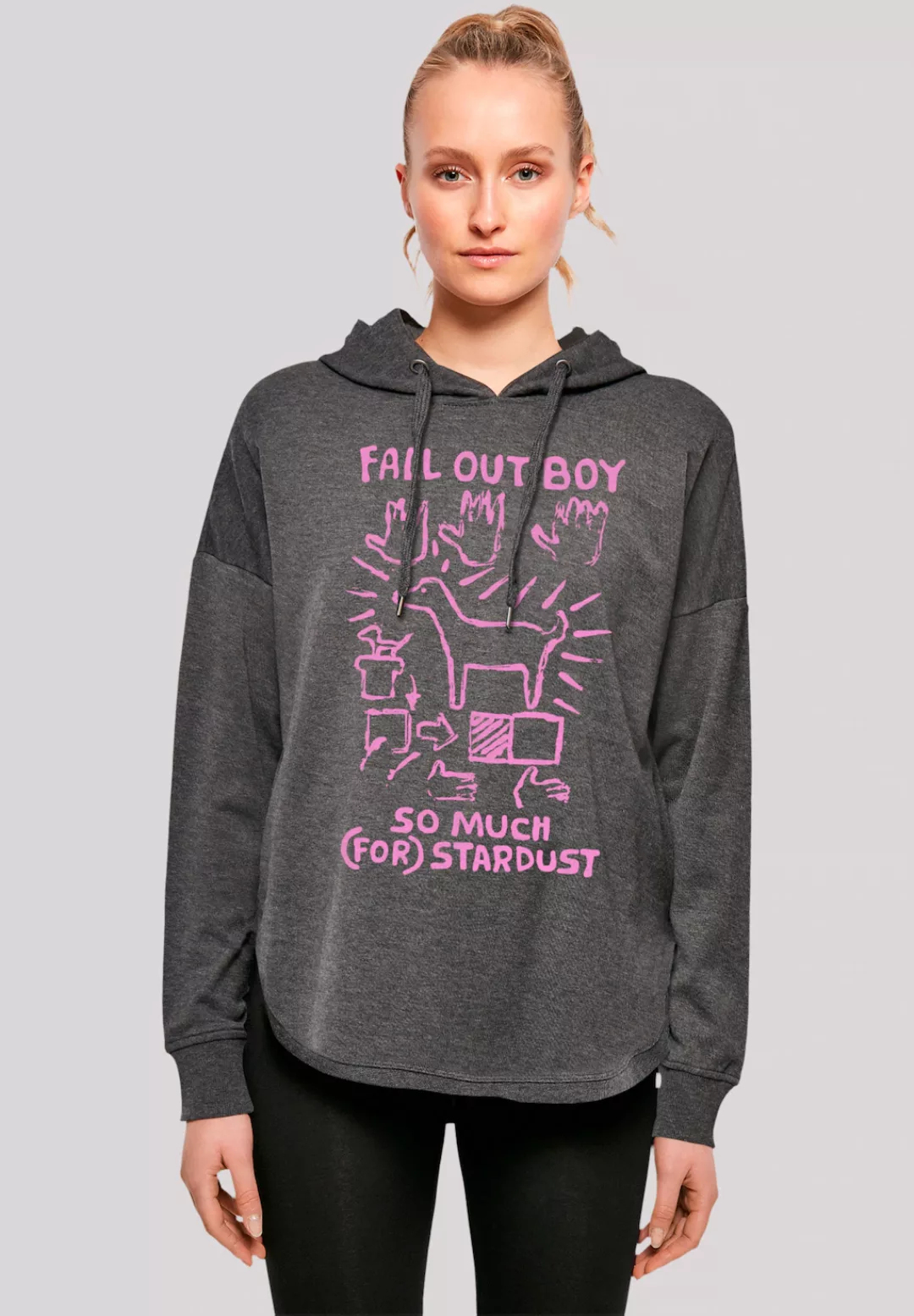 F4NT4STIC Kapuzenpullover "Fall Out Boy Pink Dog So Much Stardust", Premium günstig online kaufen