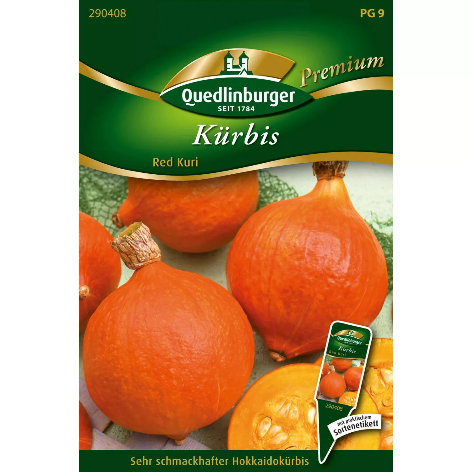 Quedlinburger Hokkaido-Kürbis ''Red Kuri'' günstig online kaufen