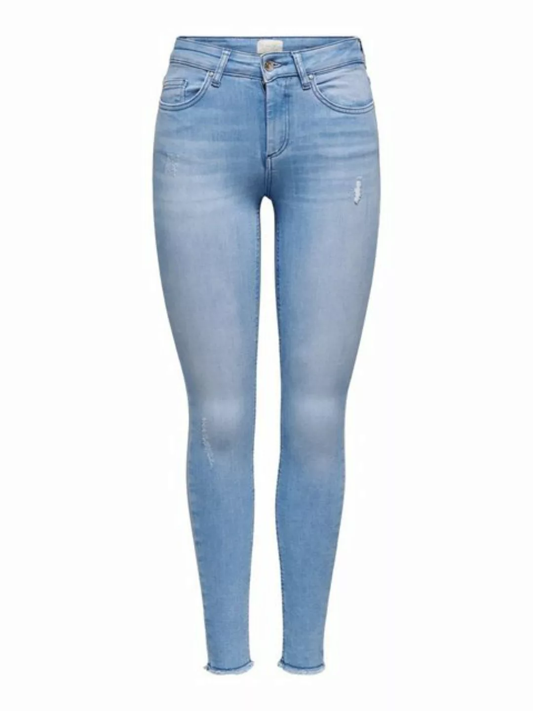 ONLY Skinny-fit-Jeans Damen Jeans Hose ONLBLUSH MID SK AK R REA4347 günstig online kaufen