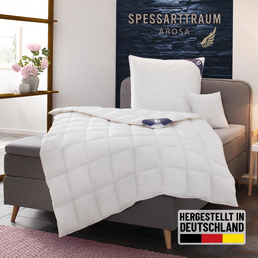 SPESSARTTRAUM Daunenbettdecke »Arosa Bettdecke min 135x200 cm & weitere Grö günstig online kaufen