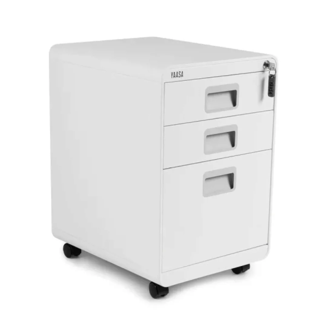 Yaasa Rollcontainer File Cabinet | weiß günstig online kaufen