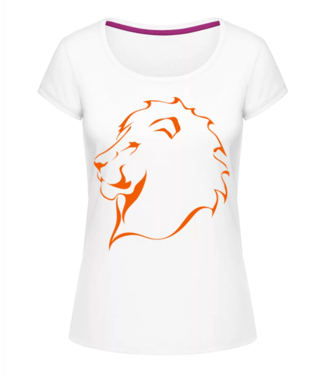 Löwe · Frauen T-Shirt U-Ausschnitt günstig online kaufen