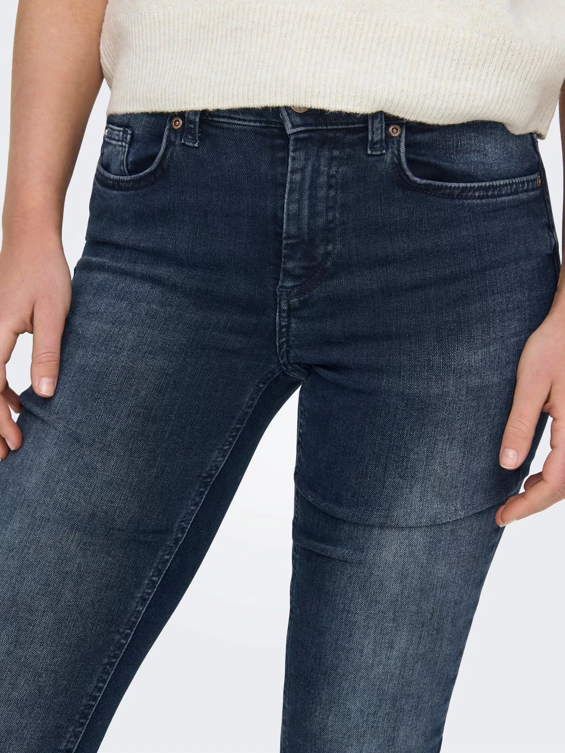 ONLY Skinny-fit-Jeans ONLBLUSH MID SKINNY DNM REA409 NOOS günstig online kaufen