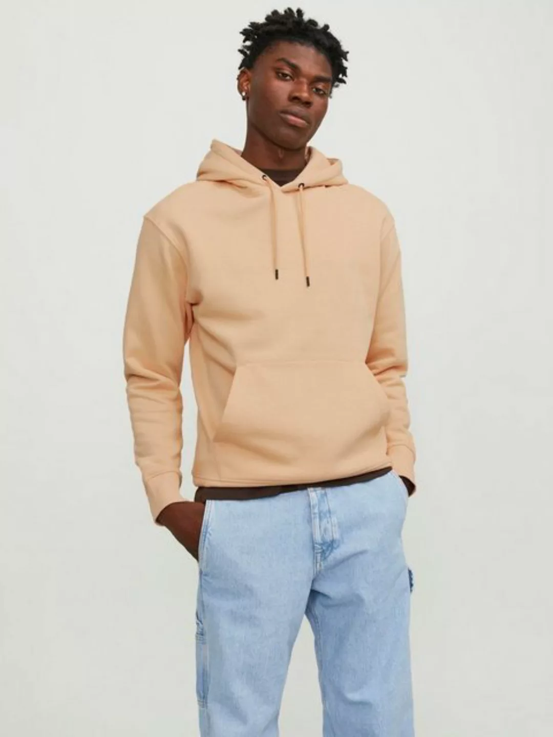 Jack & Jones Kapuzensweatshirt JJESTAR BASIC SWEAT HOOD NOOS mit Rippbündch günstig online kaufen