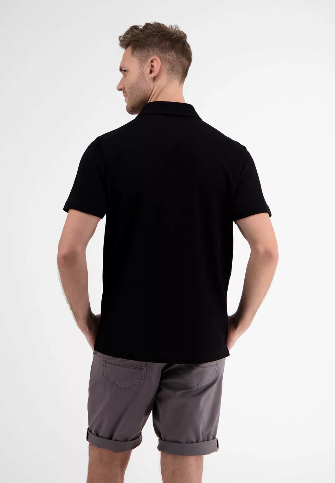 LERROS Poloshirt "LERROS Waffelpiqué-Poloshirt" günstig online kaufen