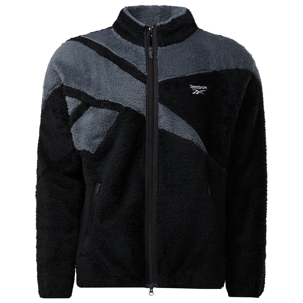 Reebok Classics Vector Sherpa Jacke 2XS Black günstig online kaufen