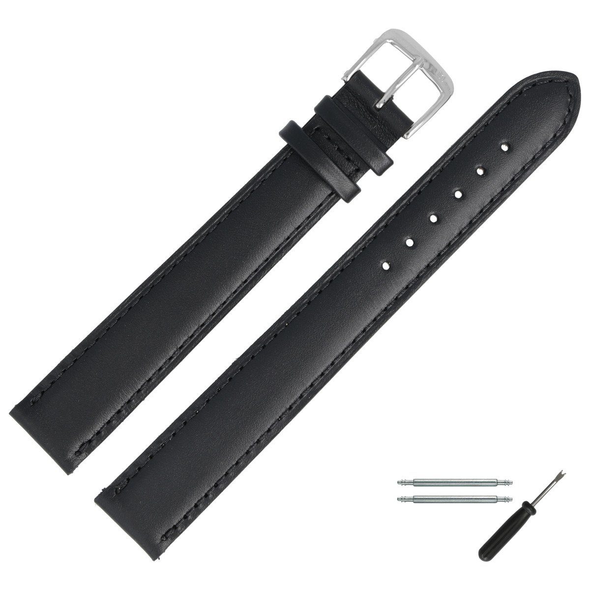 MARBURGER Uhrenarmband 22mm Leder XXL Extra günstig online kaufen