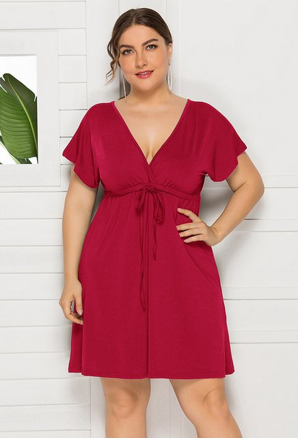 CHENIN Maxikleid Ärmelloses Kleid mit elastischer Taille, Damen-Hauskleidun günstig online kaufen