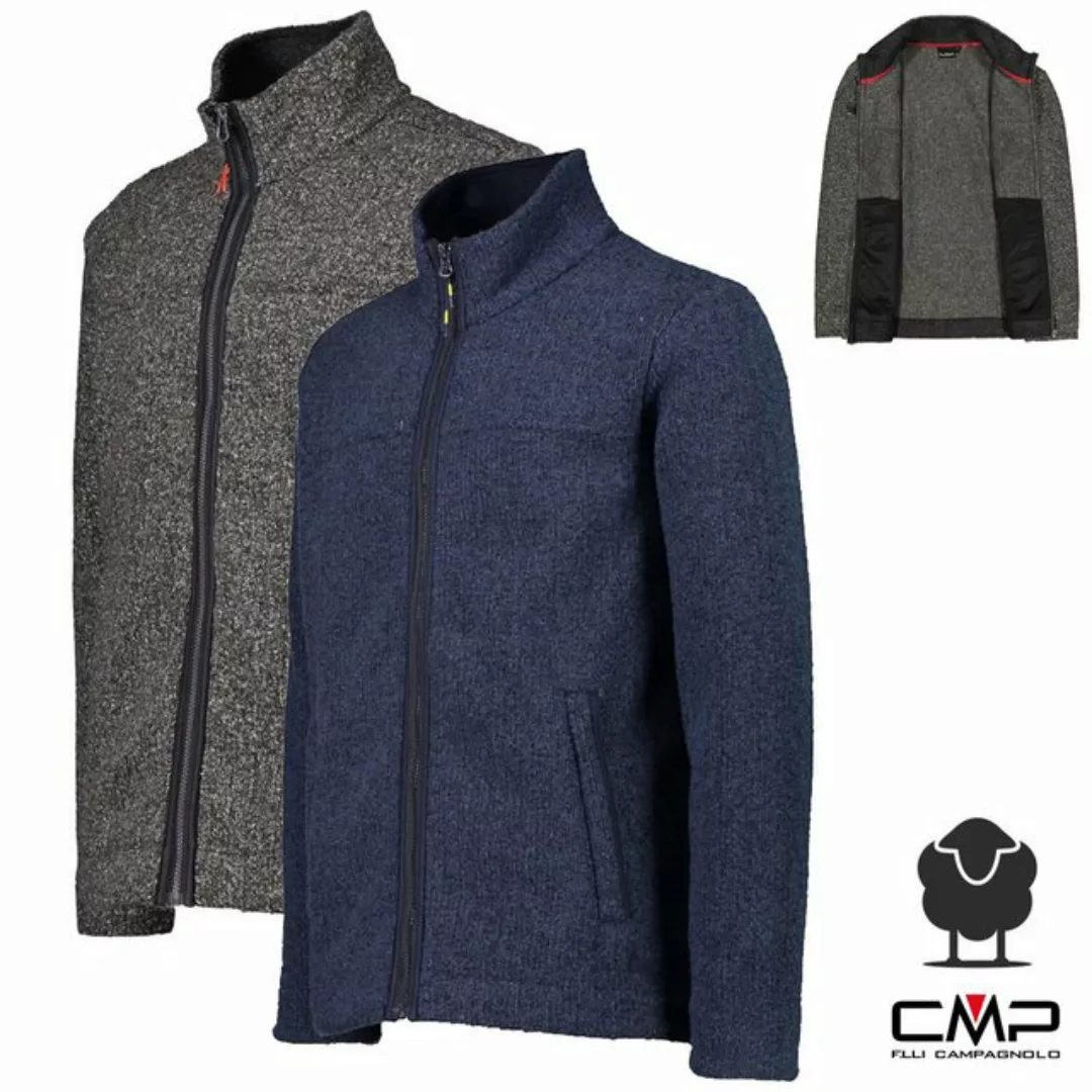 CMP Trekkingjacke CMP - Wooltech Merino Wolljacke Fleecejacke Herren günstig online kaufen