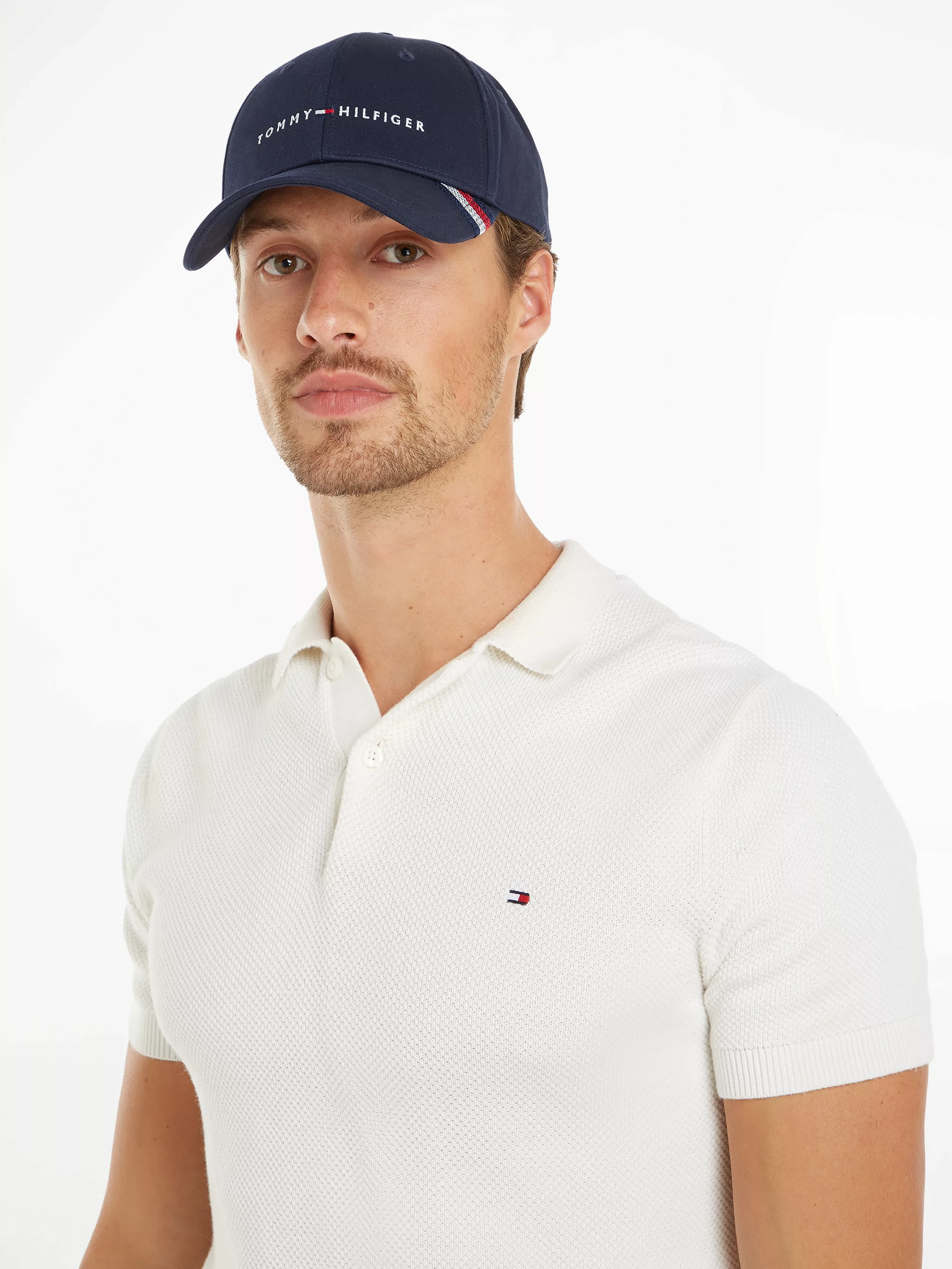 Tommy Hilfiger Baseball Cap "TH FOUNDATION COTTON 6 PANEL CAP", mit Logosti günstig online kaufen