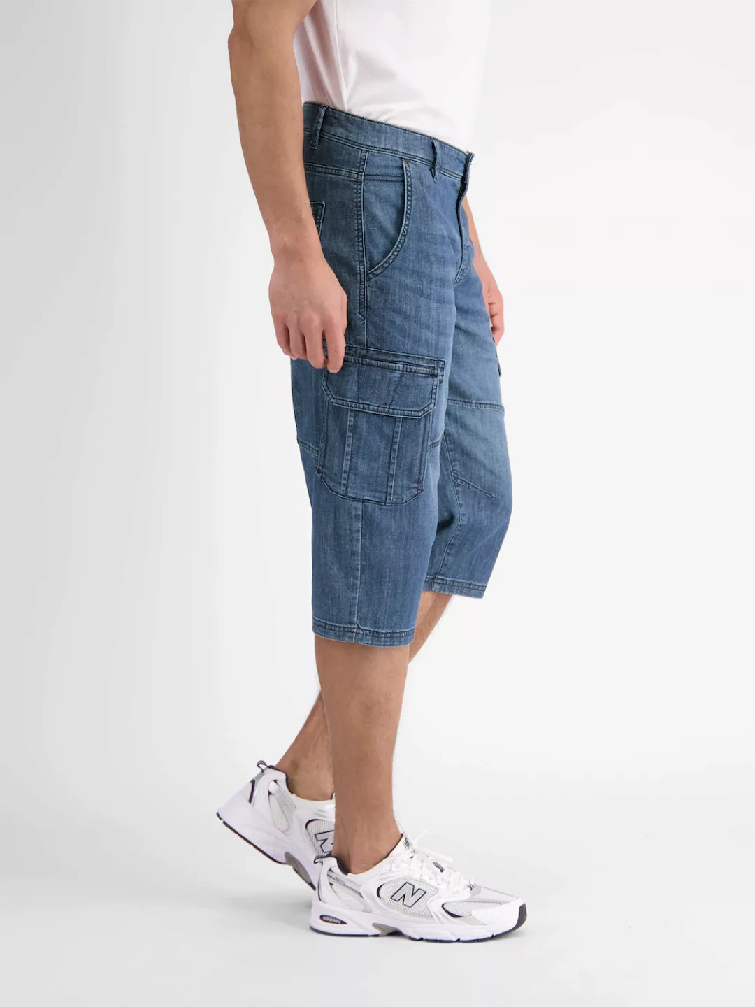 LERROS Bermudas "LERROS Leichte Denim Long-Bermuda mit Stretchanteil" günstig online kaufen