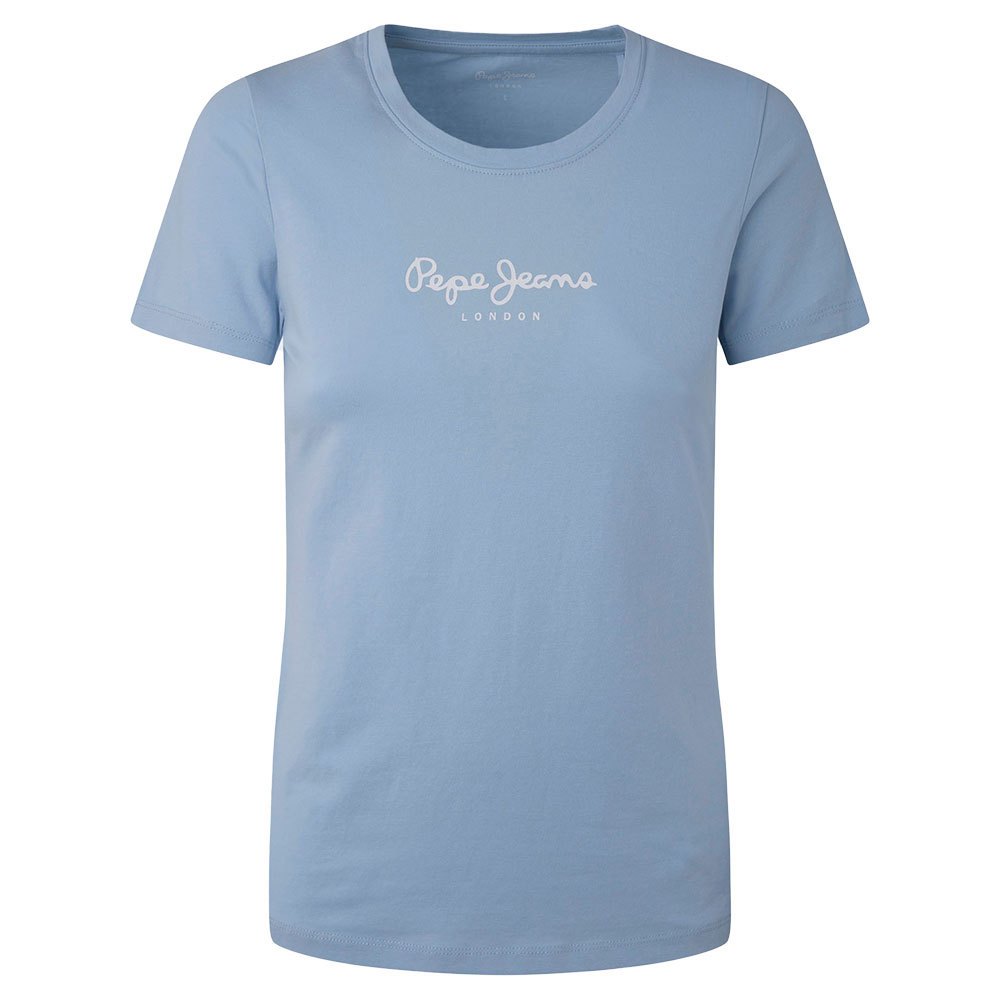 Pepe Jeans New Virginia Ss N T-shirt 2XS Dazed Blue günstig online kaufen