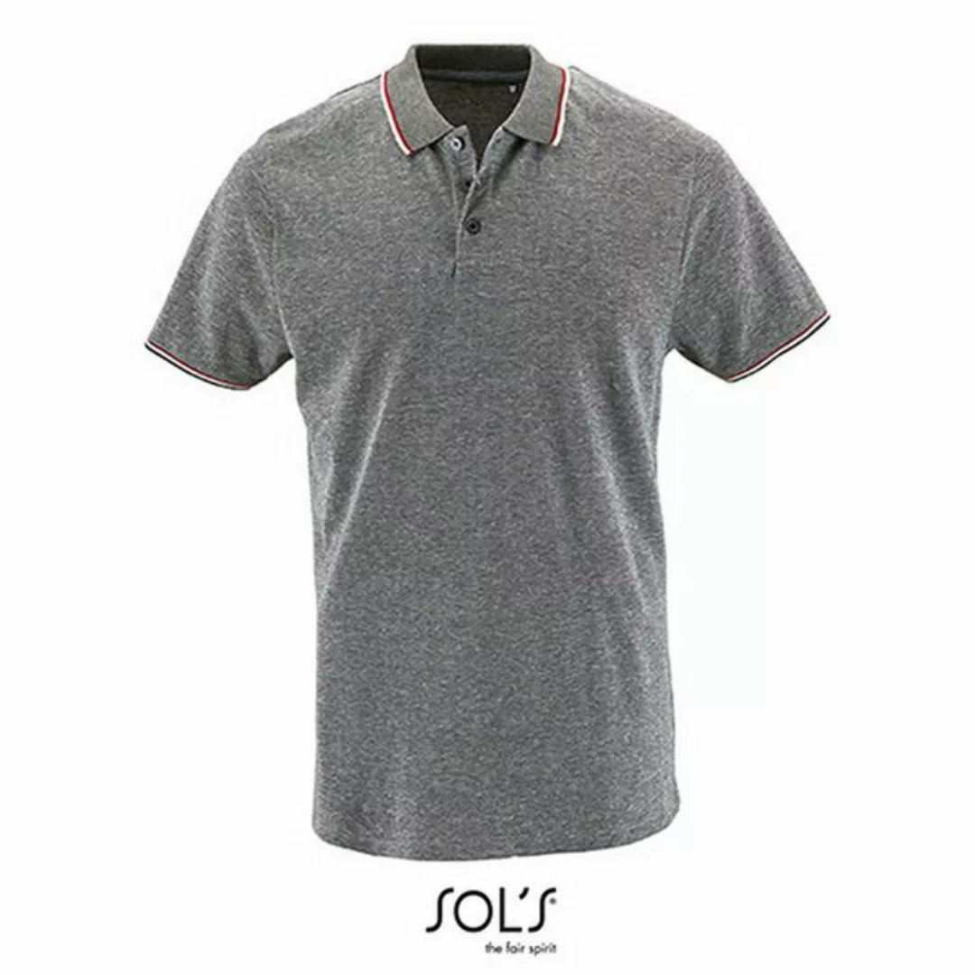 SOLS Poloshirt Herren Heather Polo Shirt Paname günstig online kaufen