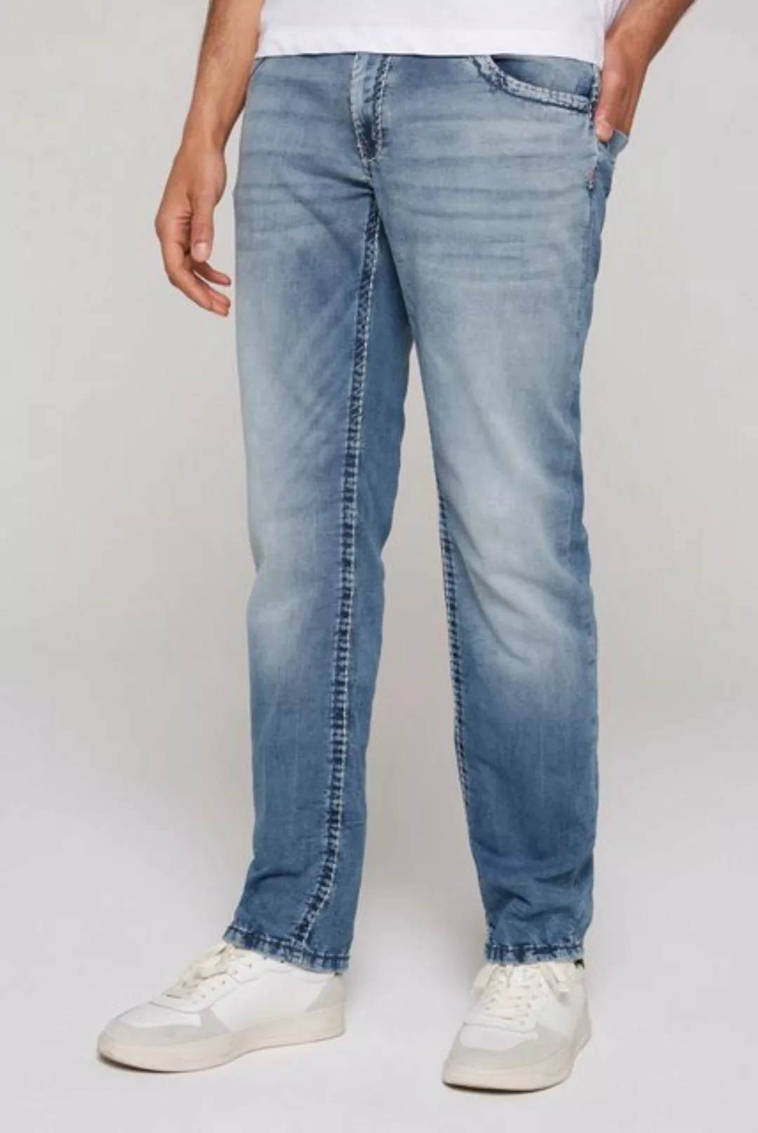 CAMP DAVID Comfort-fit-Jeans mit zwei Leibhöhen günstig online kaufen