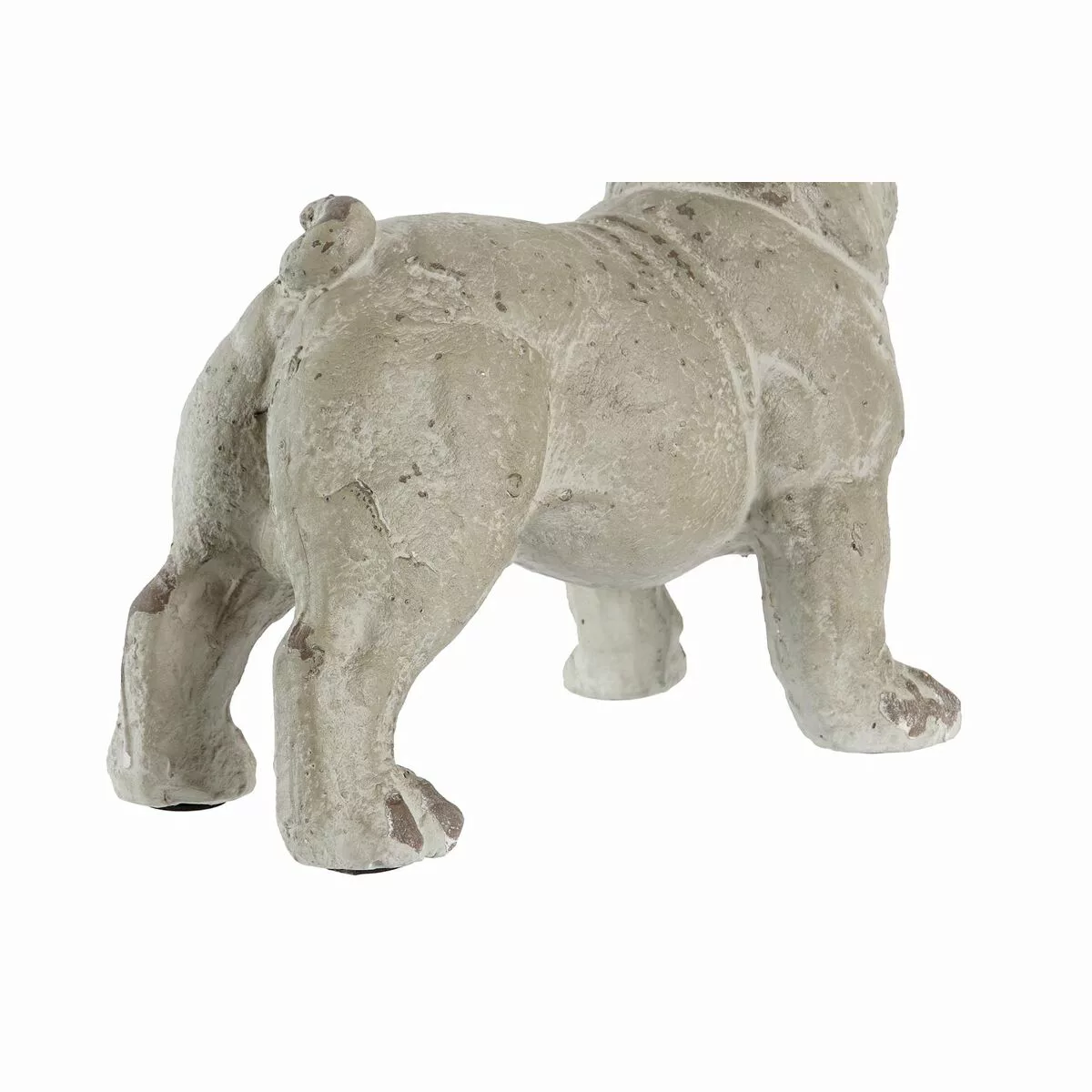 Deko-figur Dkd Home Decor Antiker Finish Grau Harz Hund (19 X 39 X 28,5 Cm) günstig online kaufen