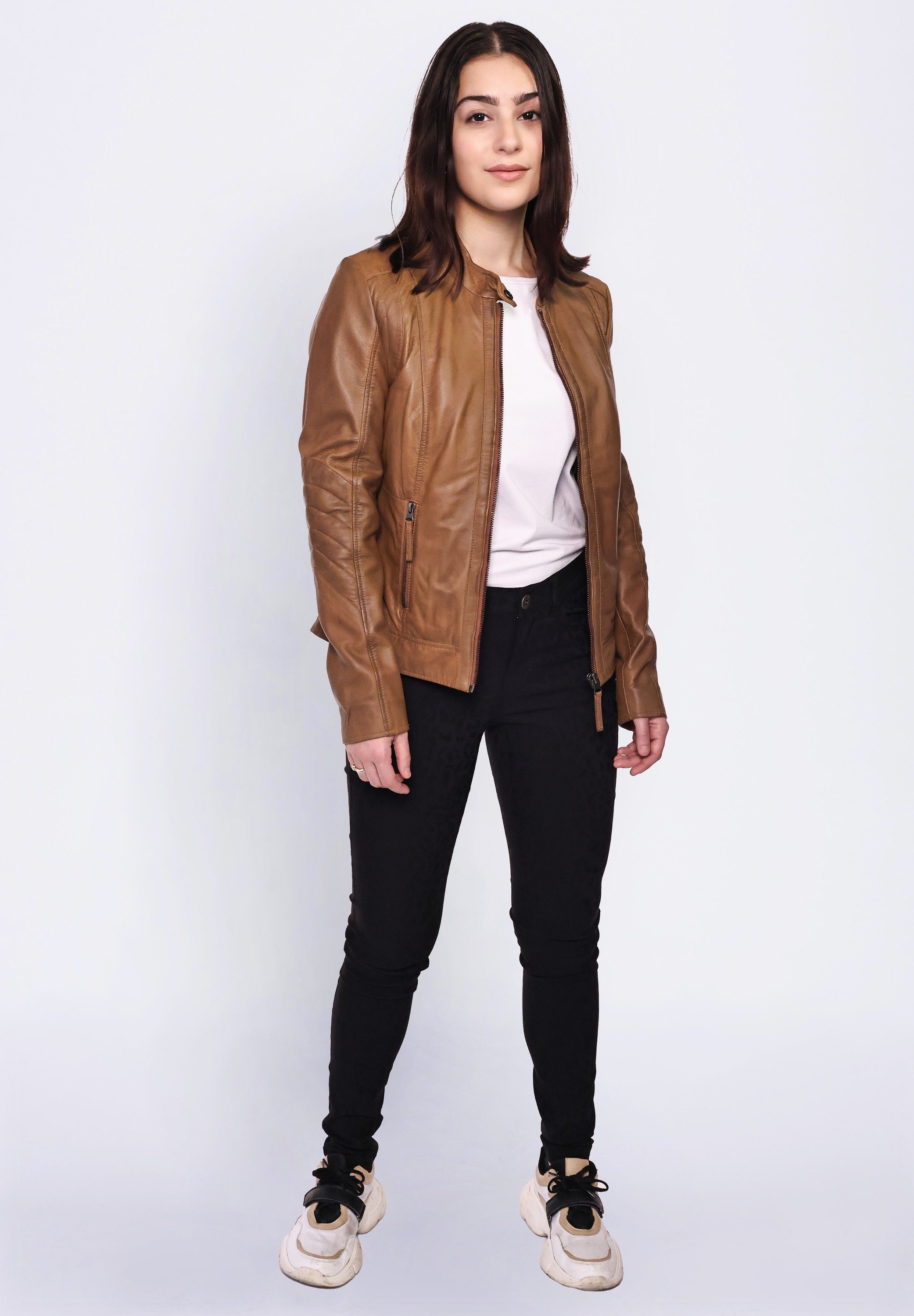 MUSTANG Lederjacke "31019267" günstig online kaufen