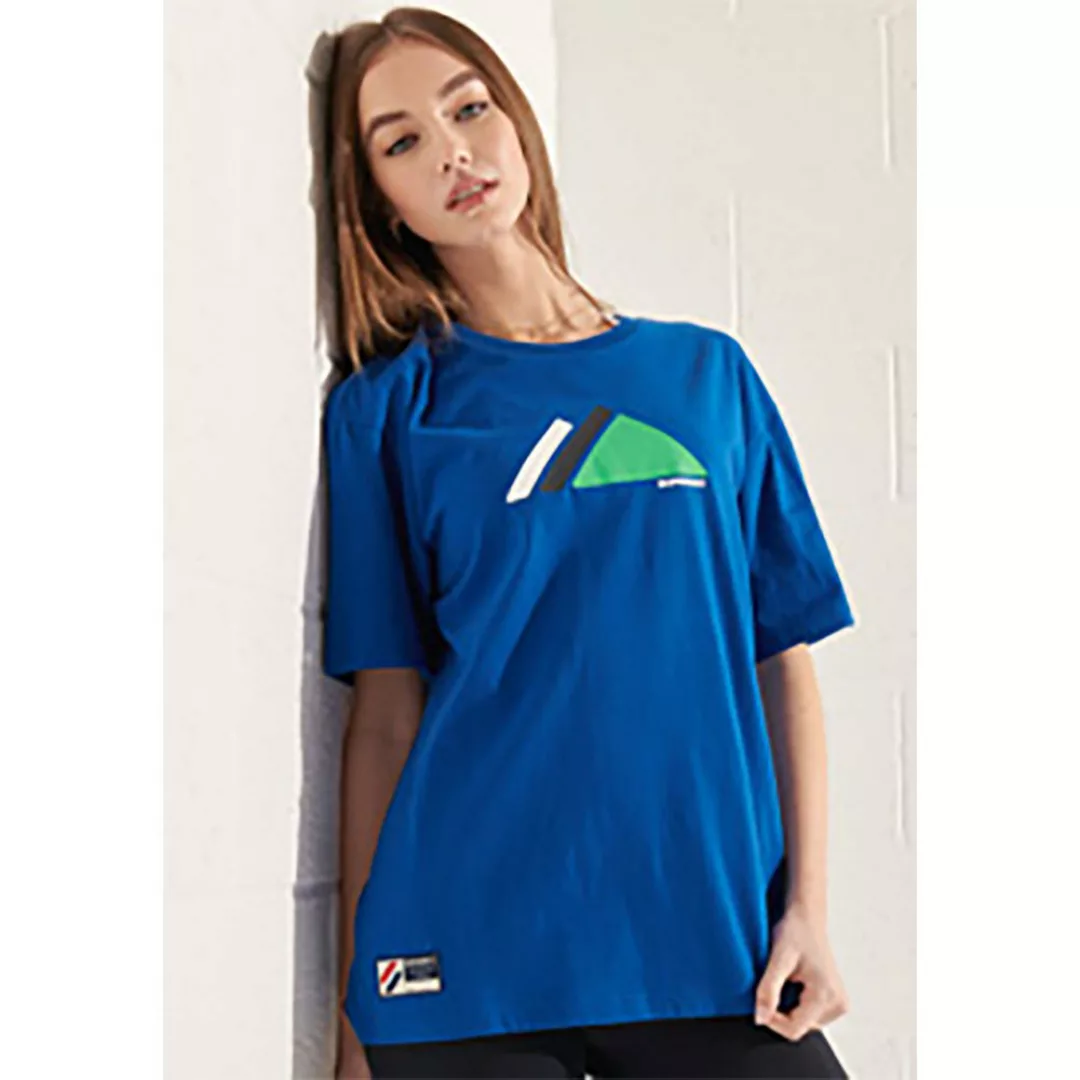 Superdry Mountain Sport Kurzarm T-shirt S Royal günstig online kaufen