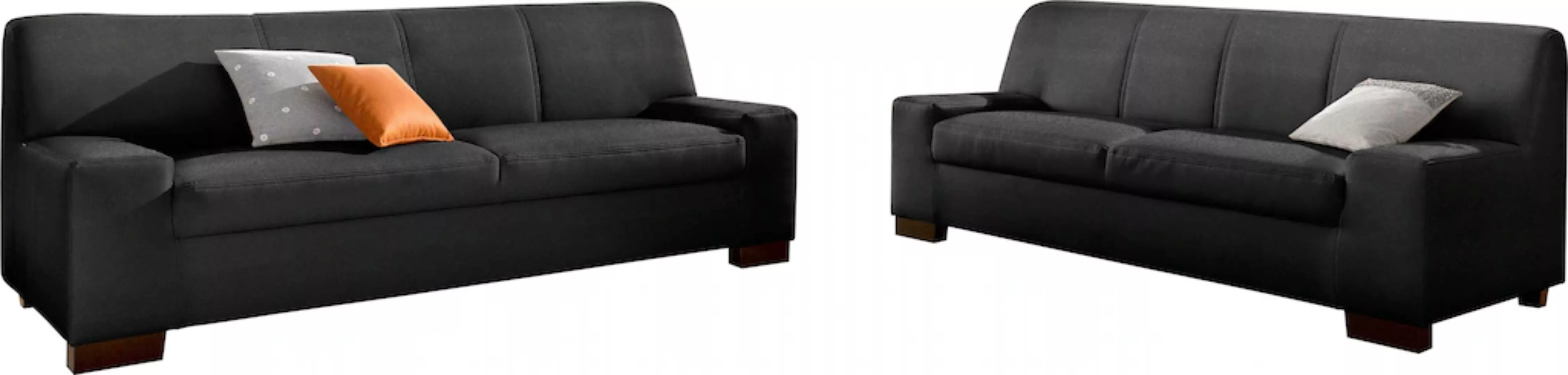 DOMO collection Polstergarnitur "Norma", (Set, 2 tlg.), bestehend aus je ei günstig online kaufen