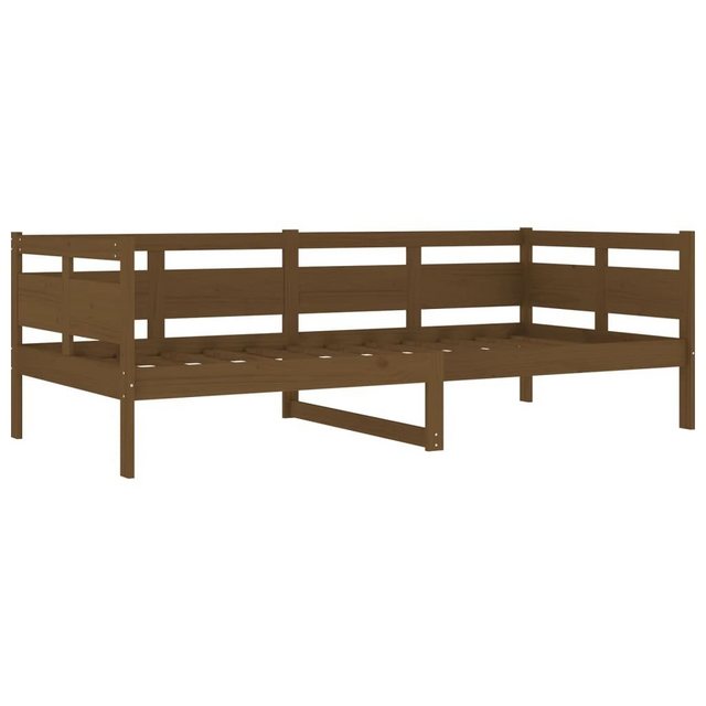 furnicato Bett Tagesbett Honigbraun Massivholz Kiefer 90x200 cm (1-tlg) günstig online kaufen