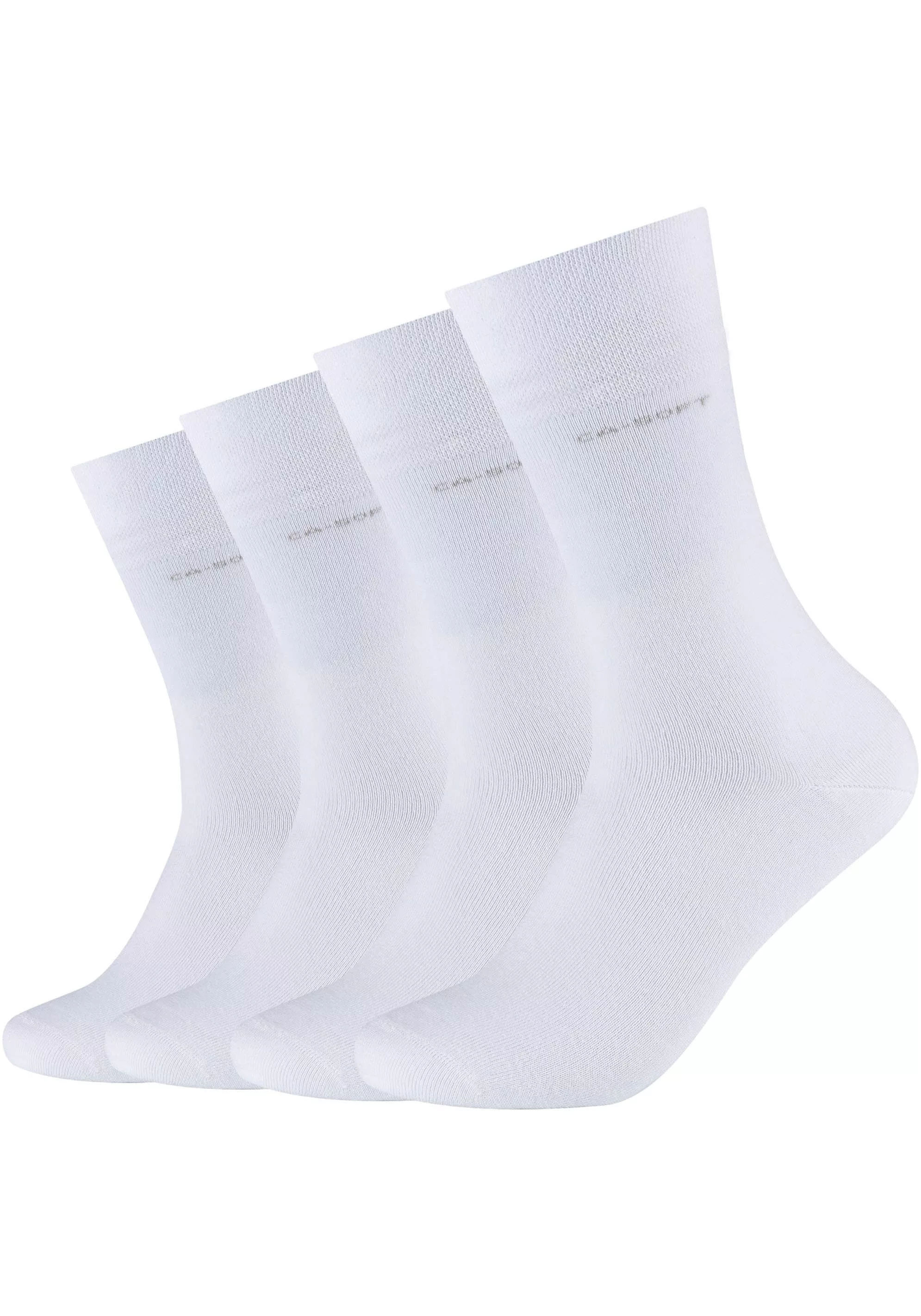 Camano Socken "ca-soft", (4er Pack), mit verstärktem Fersen- und Zehenberei günstig online kaufen