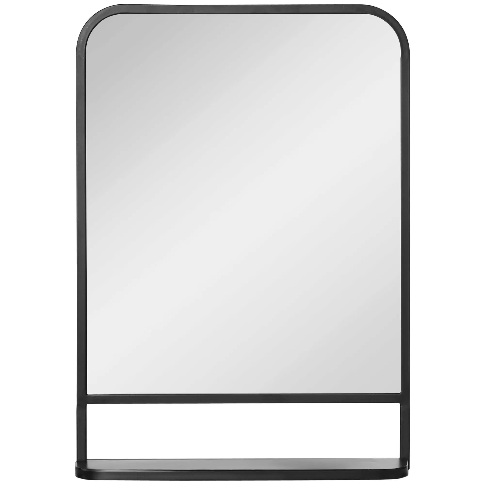 HOMCOM Wandspiegel mit Ablage  70x50cm, Modern, Elegant, für Wohnzimmer, Re günstig online kaufen
