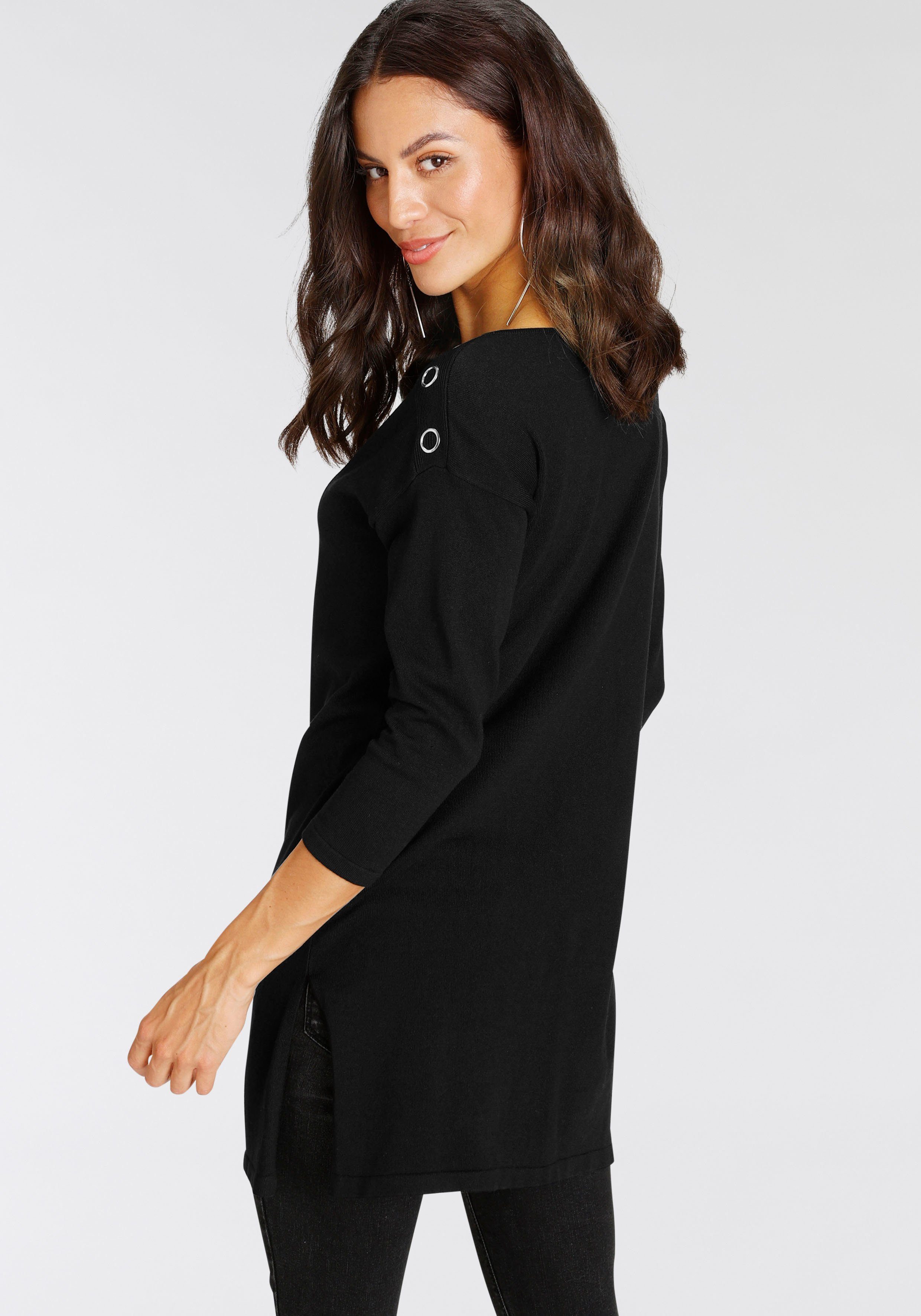 Laura Scott Strickpullover mit Schulterdetail günstig online kaufen
