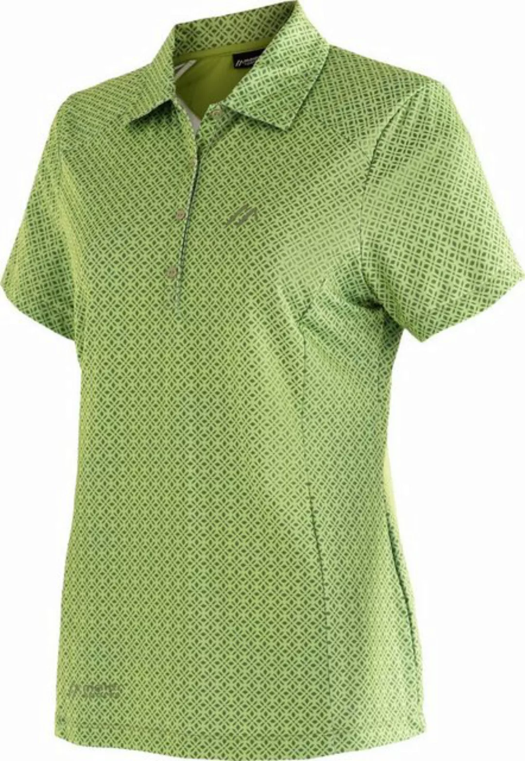 Maier Sports Poloshirt Pandy W Da-Polo 1/2 Arm el. GREEN ALLOVER günstig online kaufen