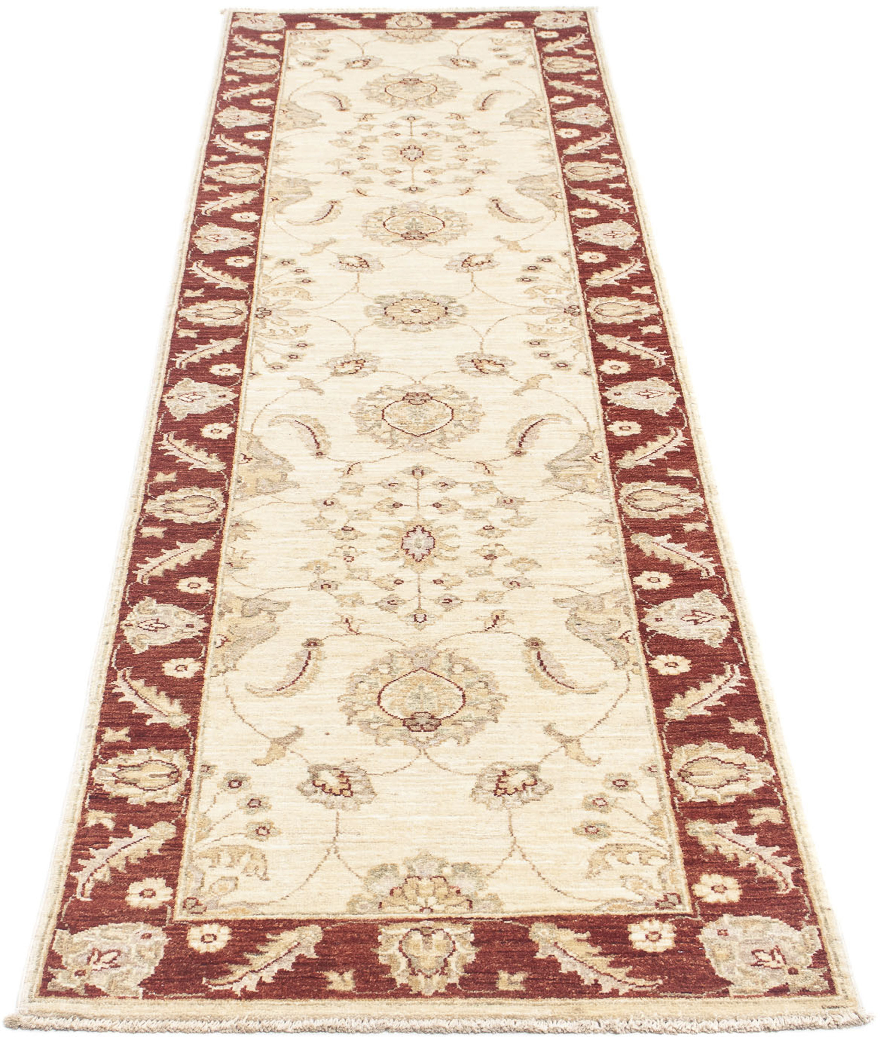 morgenland Orientteppich »Ziegler - 295 x 75 cm - beige«, rechteckig, Wohnz günstig online kaufen