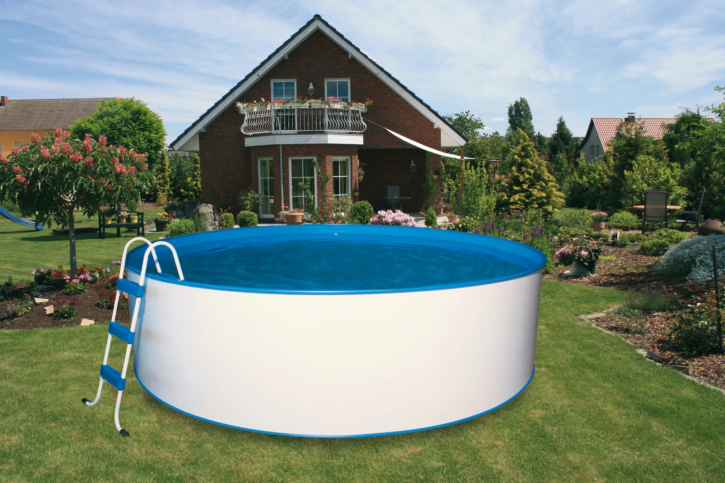 my POOL BWT Rundpool "mit Leiter und Kartuschenfilteranlage", (Set, 3 tlg.) günstig online kaufen