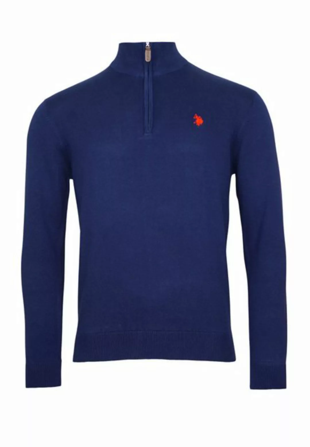 U.S. Polo Assn Troyer Sweatshirt Pullover Half Zip (1-tlg) günstig online kaufen