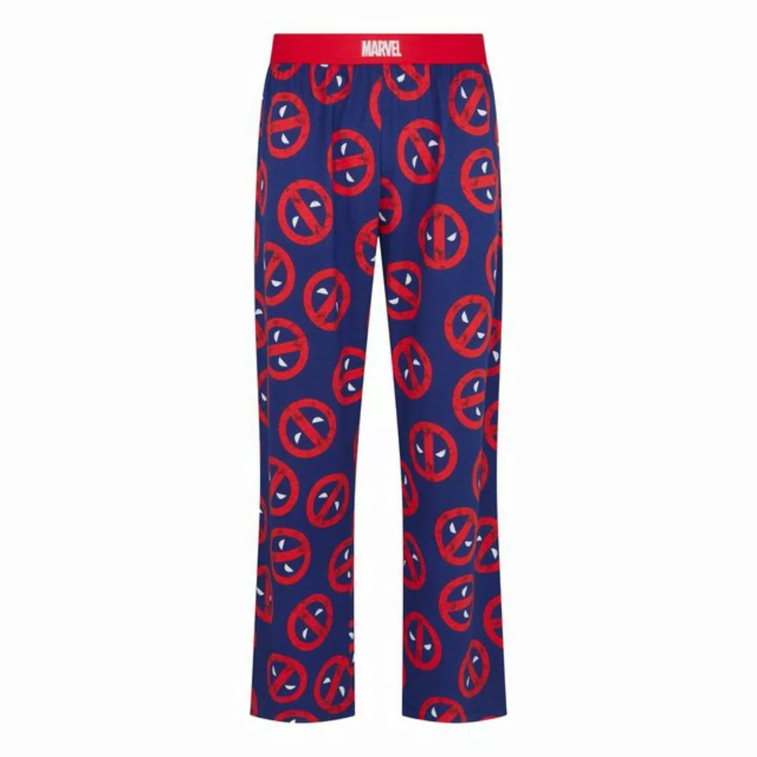 Recovered Loungepants Loungepants - Marvel Deadpool Icon Repeat print Blue günstig online kaufen