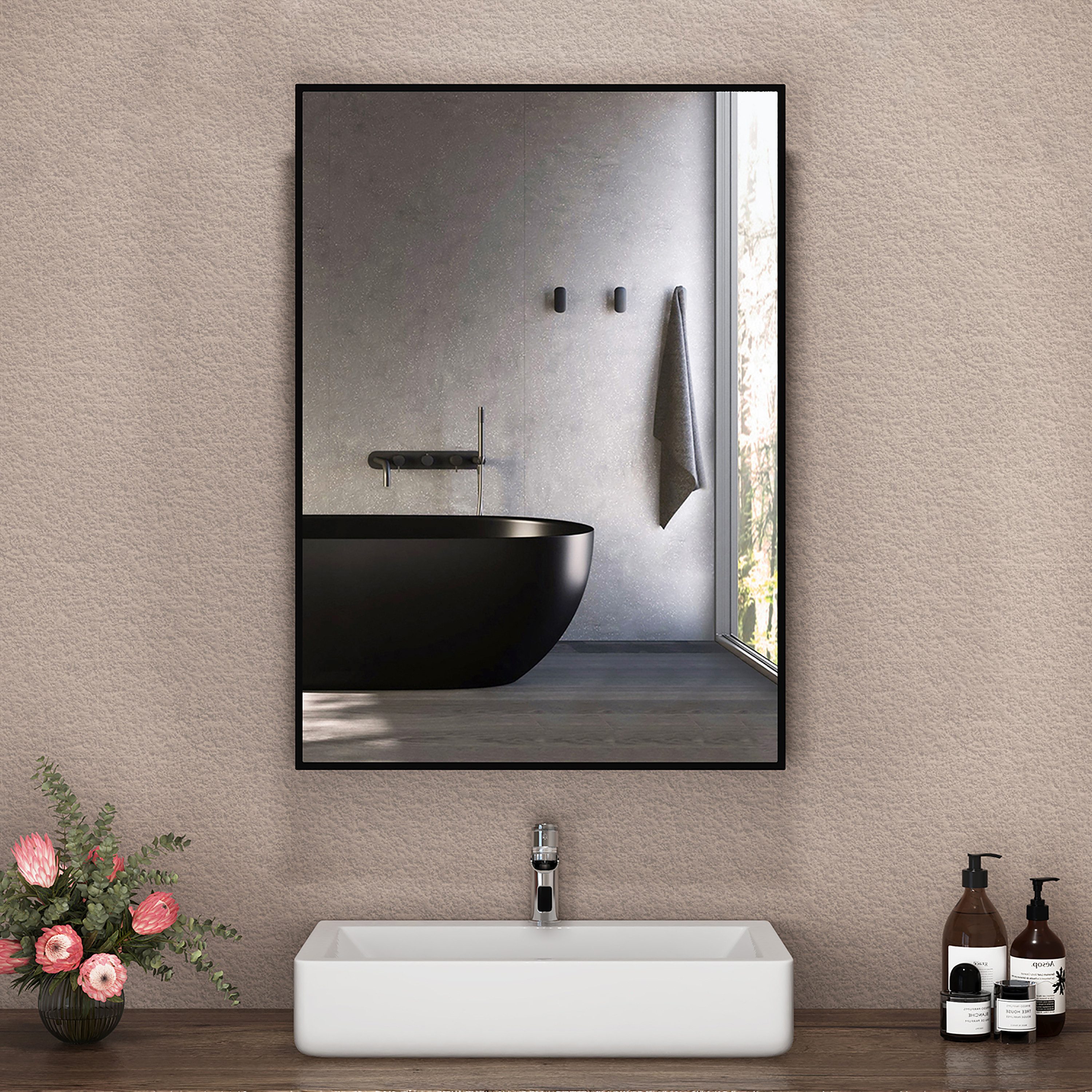 Hopibath Spiegel Flur Eckig Flurspiegel Wandspiegel günstig online kaufen